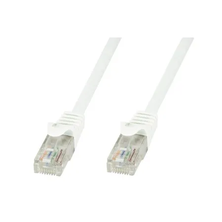 Kabel Krosowy Patchcord U/utp Cat6 5m Biały 100% Miedź